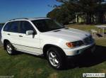 BMW X5 2001 EXCELLENT CON RARE IN WHITE for Sale