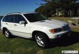 BMW X5 2001 EXCELLENT CON RARE IN WHITE for Sale