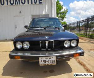 Item 1986 BMW 5-Series for Sale