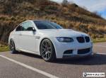 BMW E92 M3 Manual Alpine white Rare Red Leather. not M5 M6 Evo Gtr Rs Supra for Sale