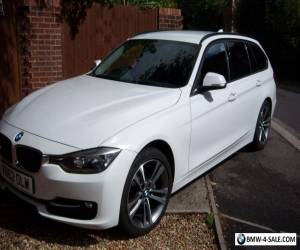 Item BMW 3 Series 2.0 320d White Blueperformance Sport Touring 5dr 2012 Immaculate. for Sale