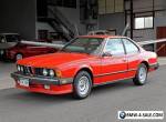 1983 BMW 6-Series 633CSi for Sale