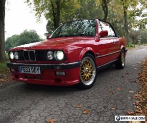 Item BMW E30 325i Convertible RED M52B28 2.8 Conversion E36 M3 Brakes Suspension Rare for Sale