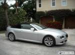 2008 BMW 6-Series convertible for Sale