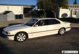 2000 BMW 7-Series 750iL Protection  for Sale