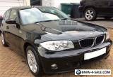 BMW 116i SE 5DR MANUAL 2004 BLACK 94K MILES VERY GOOD CONDITION for Sale