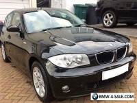 BMW 116i SE 5DR MANUAL 2004 BLACK 94K MILES VERY GOOD CONDITION