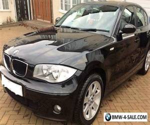 Item BMW 116i SE 5DR MANUAL 2004 BLACK 94K MILES VERY GOOD CONDITION for Sale