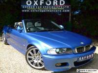 SUPERB BMW M3 CONVERTIBLE, INDIVIDUAL ESTORIL BLUE + CHAMPAGNE LEATHER, 72K, FSH