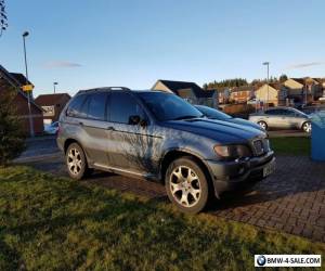 Item BMW X5 4.4 Petrol 2001 Grey Automatic Black leather for Sale