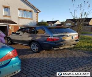 Item BMW X5 4.4 Petrol 2001 Grey Automatic Black leather for Sale