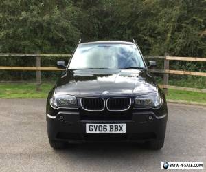 Item 2006 BMW X3 2.0D SE MANUAL DIESEL 4X4 BLACK LEATHER SEATS,M SPORT, for Sale