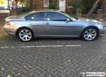 BMW 6 Series 645Ci Auto (E63) - Sunroof, Sat-Nav, Full BMW Service History for Sale