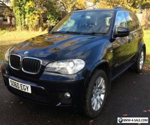 Item 2011 BMW X5 XDRIVE30D M SPORT, BLACK, 1 DOCTOR OWNER, FULL BMW SERVICE HISTORY for Sale