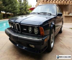 Item 1987 BMW M6 for Sale