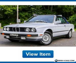 Item 1990 BMW 3-Series Base Convertible 2-Door for Sale