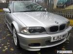 2002* BMW 3 SERIES 325 CI COUPE M SPORT *192 Bhp *FULL LEATHER for Sale