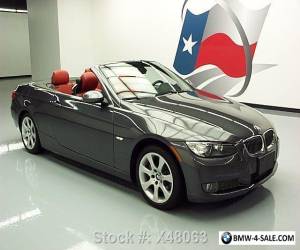 Item 2007 BMW 3-Series 335I CONVERTIBLE TURBO AUTO HTD LEATHER for Sale