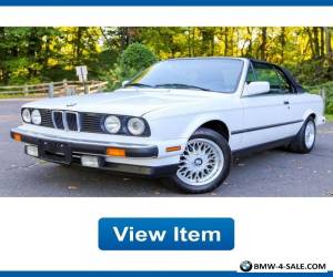 Item 1989 BMW 3-Series Base Convertible 2-Door for Sale