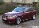 BMW M5 2005 V10 SMG E60 INDIANAPOLIS RED - FULL BMW SERVICE HISTORY for Sale