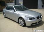 2005 BMW 525I SUNROOF/LEATHER/SATNAV SERVICE BOOKS 192,000 KLMS MECH A1  for Sale