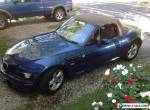 2001 BMW Z3 Roadster Convertible 2-Door for Sale