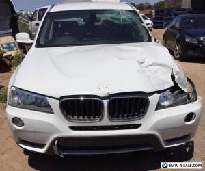 Item 2011 BMW X3 WAGON 4X4 xDrive20d F25 2.0L TURBO DIESEL AUTO DAMAGED REPAIRABLE  for Sale