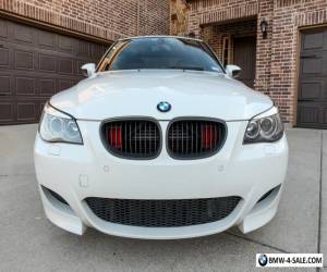 Item 2007 BMW M5 Sedan 4-Door Fully Loaded 6-speed manual wht/red for Sale