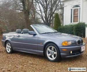 Item 2002 BMW 3-Series Convertible Heated Seats 1 Owner No Accidents WOW! for Sale