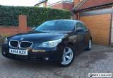 2004 (54) BMW  530D SE 3.0 AUTO DIESEL BLACK WITH BLACK NAPPA LEATHER 1 OWNER  for Sale