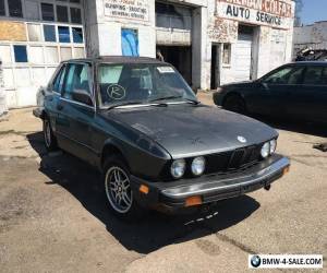 Item 1987 BMW 5-Series SPORT for Sale