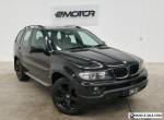 2004 BMW X5 E53 Black Sports Automatic Wagon for Sale