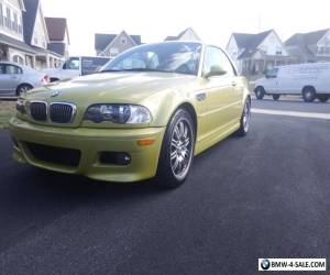 Item 2003 BMW M3 CONVERTIBLE W/ HARD-TOP for Sale