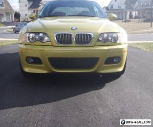 Item 2003 BMW M3 CONVERTIBLE W/ HARD-TOP for Sale