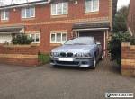 BMW M5 E39 2000 Silverstone Blue incredible V8 car for Sale