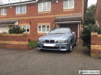 BMW M5 E39 2000 Silverstone Blue incredible V8 car