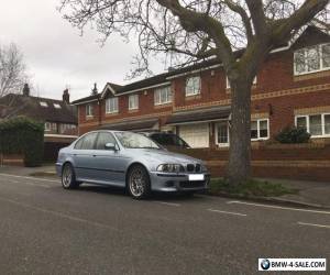 Item BMW M5 E39 2000 Silverstone Blue incredible V8 car for Sale