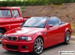 2005 05 BMW E46 M3 3.2 IMOLA RED INDIVIDUAL / 6 SPD MANUAL/ 69K MILES/ 3 OWNERS for Sale