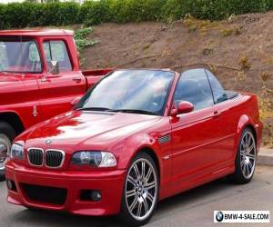 Item 2005 05 BMW E46 M3 3.2 IMOLA RED INDIVIDUAL / 6 SPD MANUAL/ 69K MILES/ 3 OWNERS for Sale