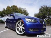 2007 BMW 3-Series Base Convertible 2-Door