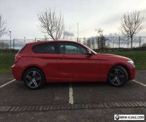 BMW 1 SERIES 116i SPORT RED 2015 for Sale