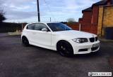 BMW 123d M SPORT  ( TWIN TURBO TOP SPEC) Alpine white   for Sale