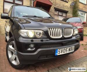 2005 (05) BMW X5 3.0d Sport AUTO FULL Black Leather SAT NAV 12months MoT, 2 Keys for Sale