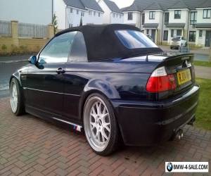 Item 2004 BMW M3 BLACK CONVERTIBLE  MANUAL GEARBOX  for Sale