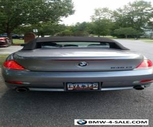 Item 2004 BMW 6-Series 645ci BMW Convertible for Sale