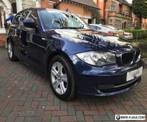 Item 2010 60 BMW 1 Series E81 116D SE Blue Diesel Start/Stop FSH 3DR Bargain Mint for Sale