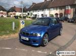 2004 BMW M3 BLUE for Sale