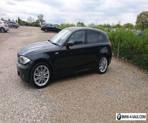 Item BMW 1 Series 118D 2008 M Sport 2.0 Diesel Black  for Sale