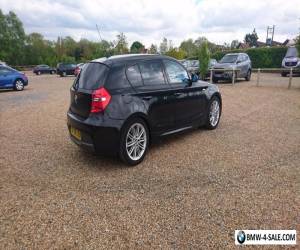 Item BMW 1 Series 118D 2008 M Sport 2.0 Diesel Black  for Sale