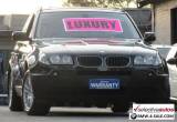 2005 BMW X3 E83 2.5I Black Automatic 5sp A Wagon for Sale